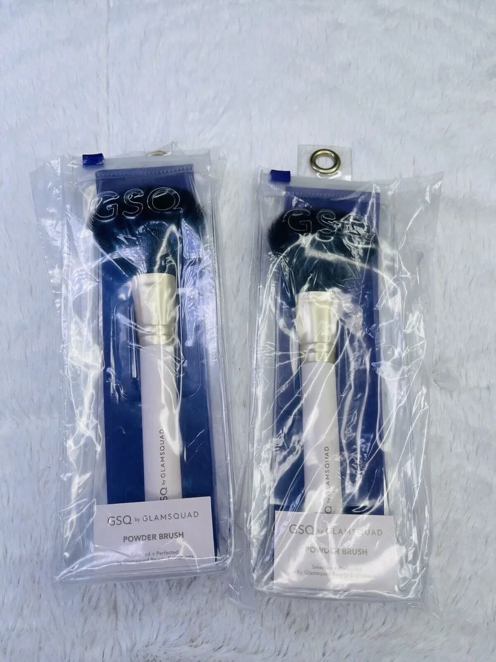 GSQ by Glamsquad Powder Brush Cosmetics Makeup Bundle Lot of 2